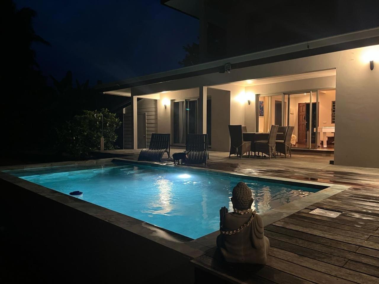 Moorea Temae Villa Walking Dist Beach And Golf Eksteriør billede